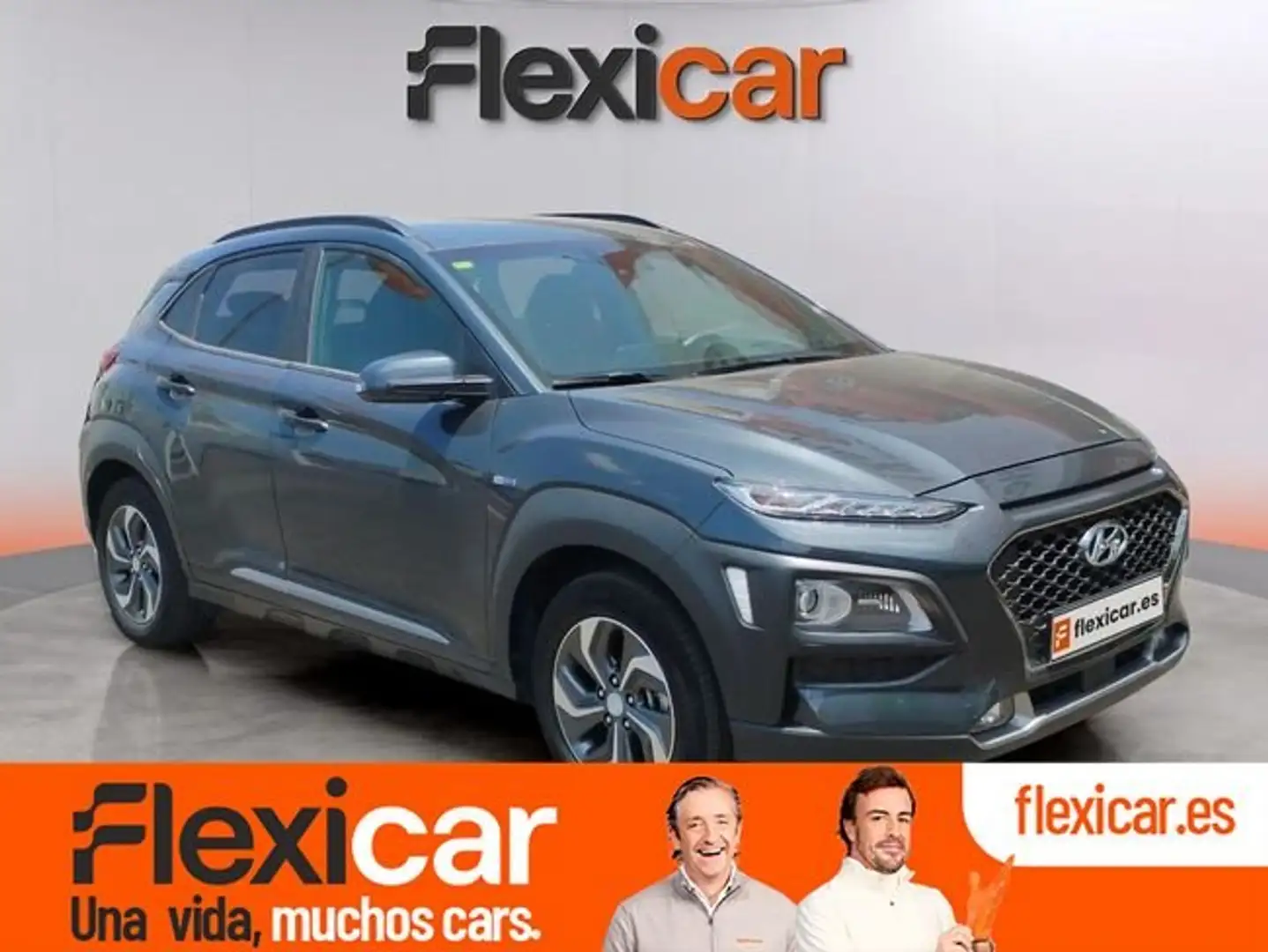 Hyundai KONA HEV 1.6 GDI DT Klass Gris - 1