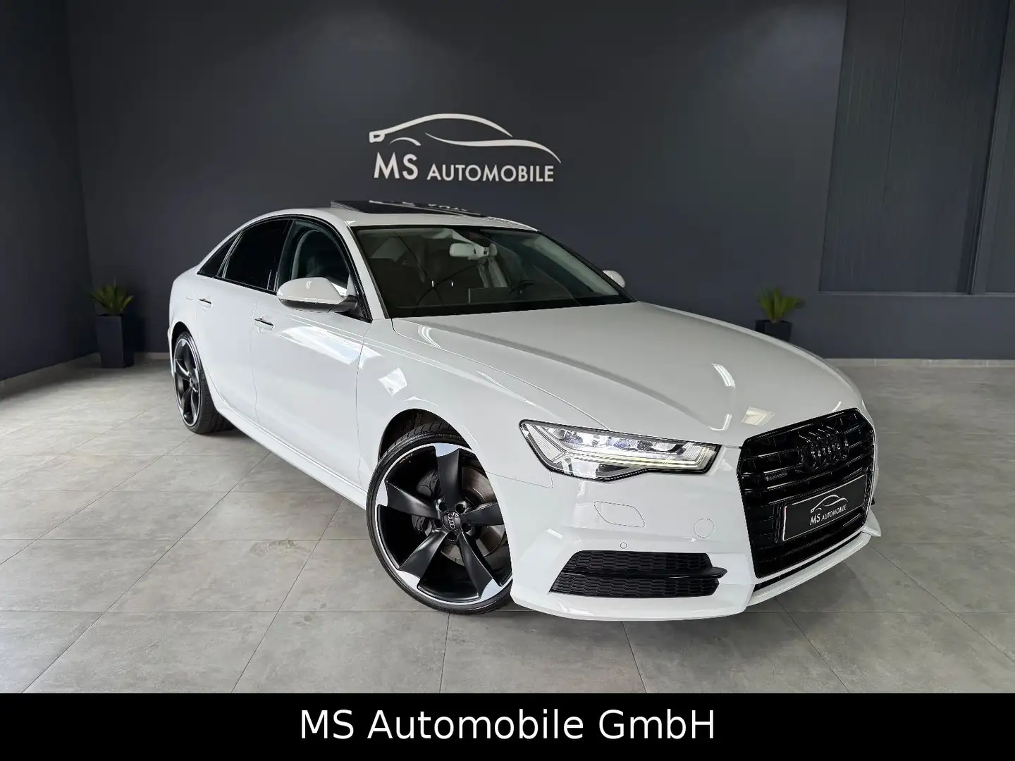 Audi A6 Lim. 3.0 TDI quattro S line / Matrix /S-Dach Blanc - 1