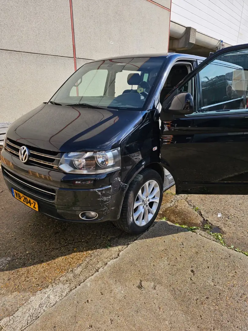 Volkswagen T5 Transporter DSG Edition Zwart - 2