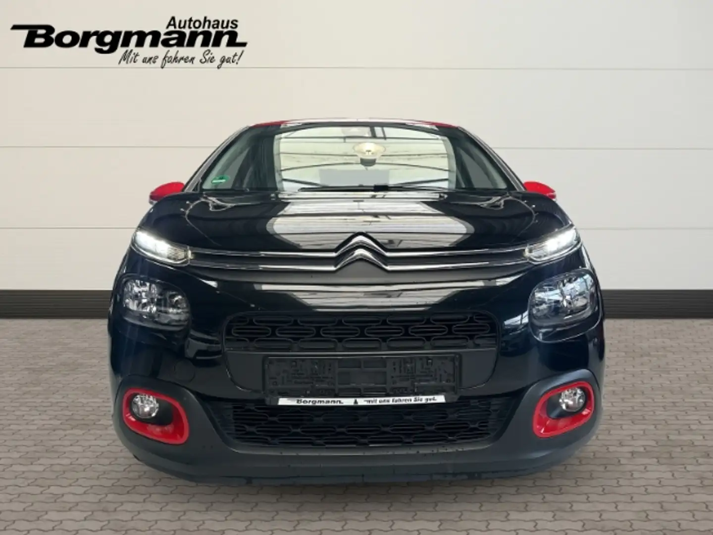 Citroen C3 Feel 1.2 PureTech 82 83 Navi LED Klimaautom DAB SH Schwarz - 2