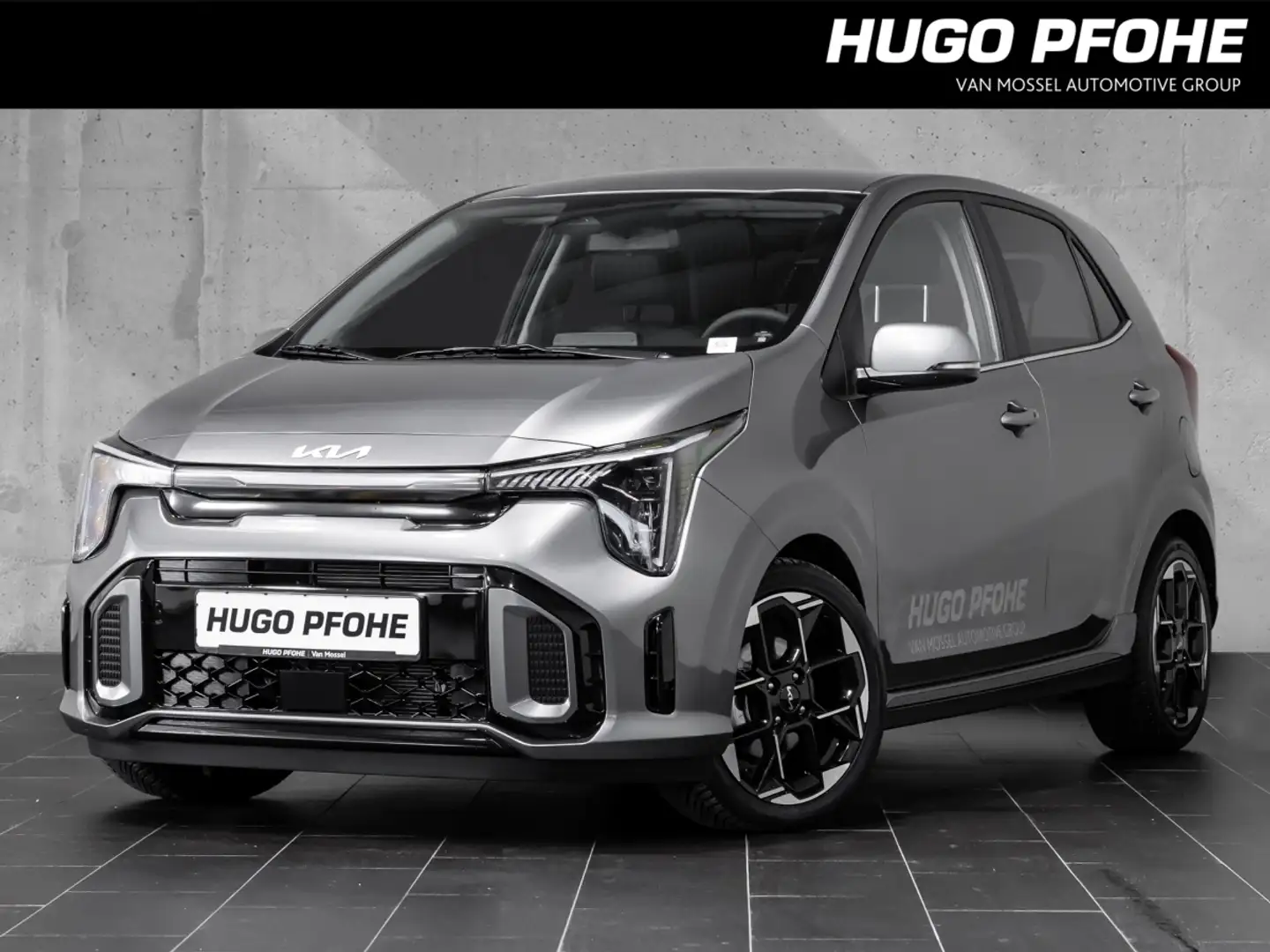 Kia Picanto GT-Line 1.2 AMT  62 kW. 5-türig Lieferung ab Juni Grau - 1