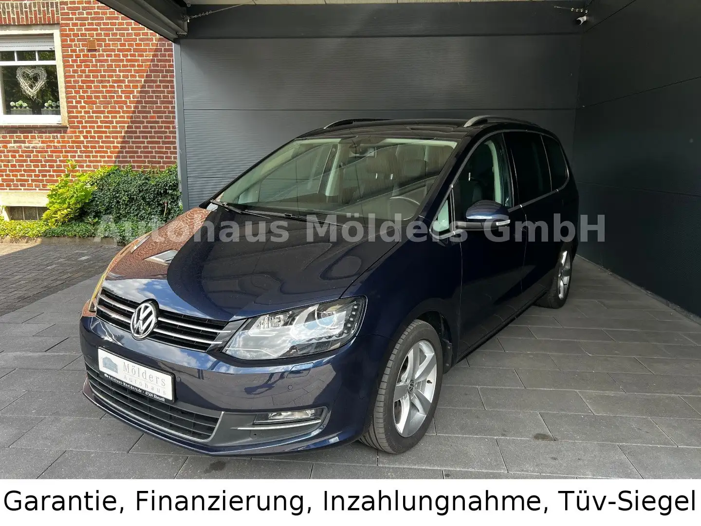Volkswagen Sharan Highline*Garantie*AHK*Navi*175€ mtl. Blu/Azzurro - 1