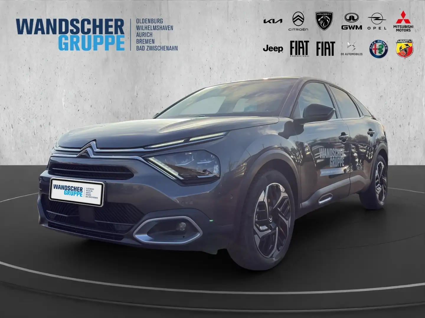 Citroen C4 PureTech 130 S&S EAT8 Max *HUD*LED*SHZ*LHZ* Grau - 1