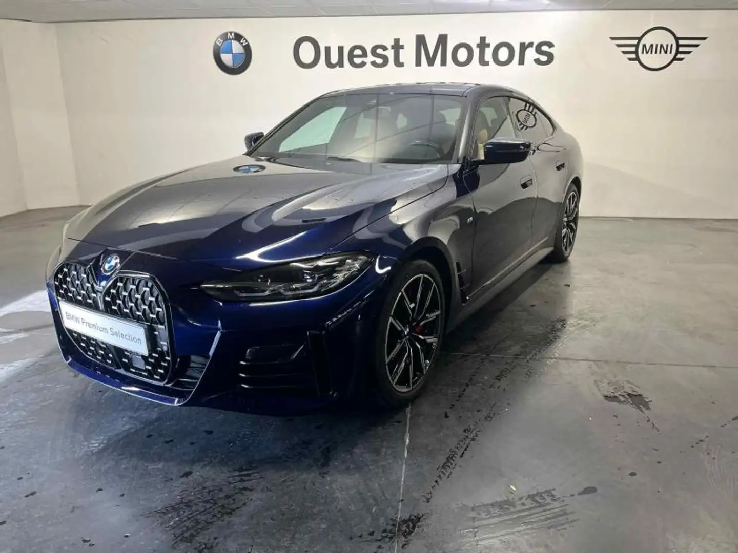 BMW 420 420dA xDrive 190ch M Sport Bleu - 1