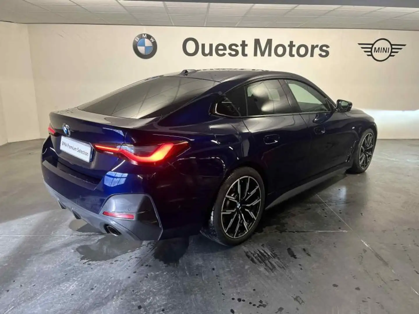 BMW 420 420dA xDrive 190ch M Sport Bleu - 2