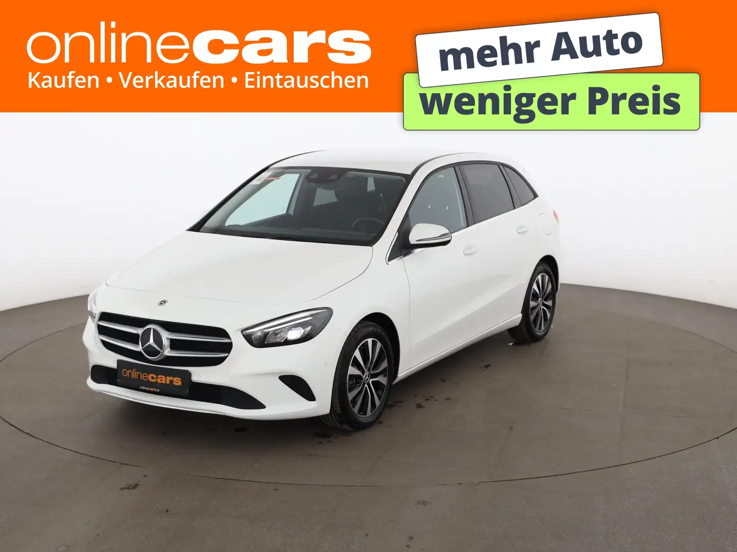 Mercedes-Benz B 250 e Style Aut LED AHK LEDER NAVI R-CAM ASSIST Weiß - 1