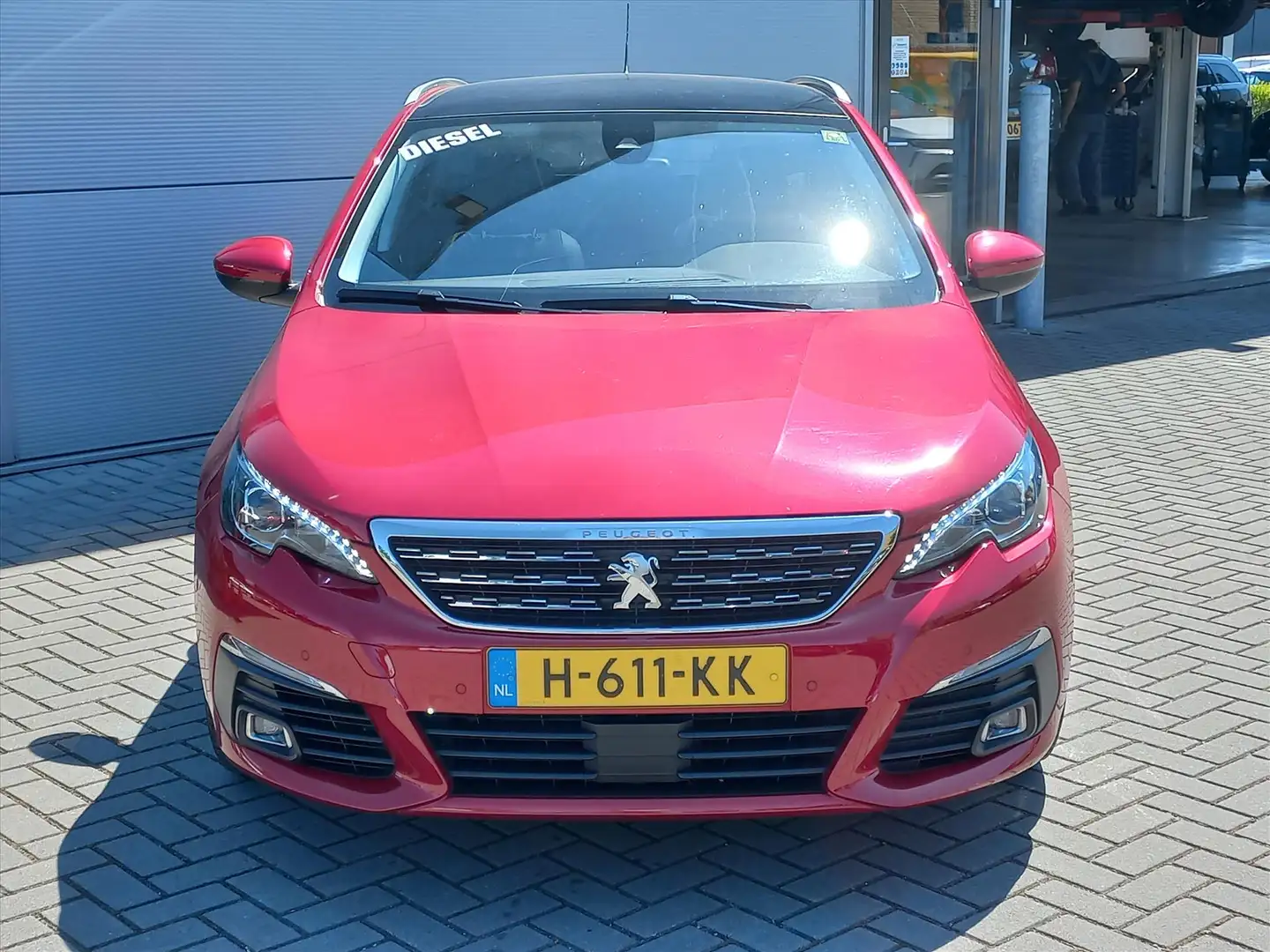 Peugeot 308 1.5 HDi 130pk Premium | Climate control | Navigati Rouge - 2