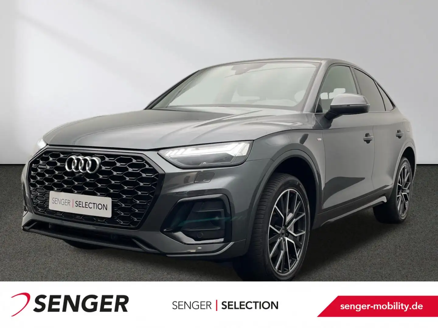 Audi Q5 Sportback 55 TFSI e S line quattro MMI Matrix Gris - 1