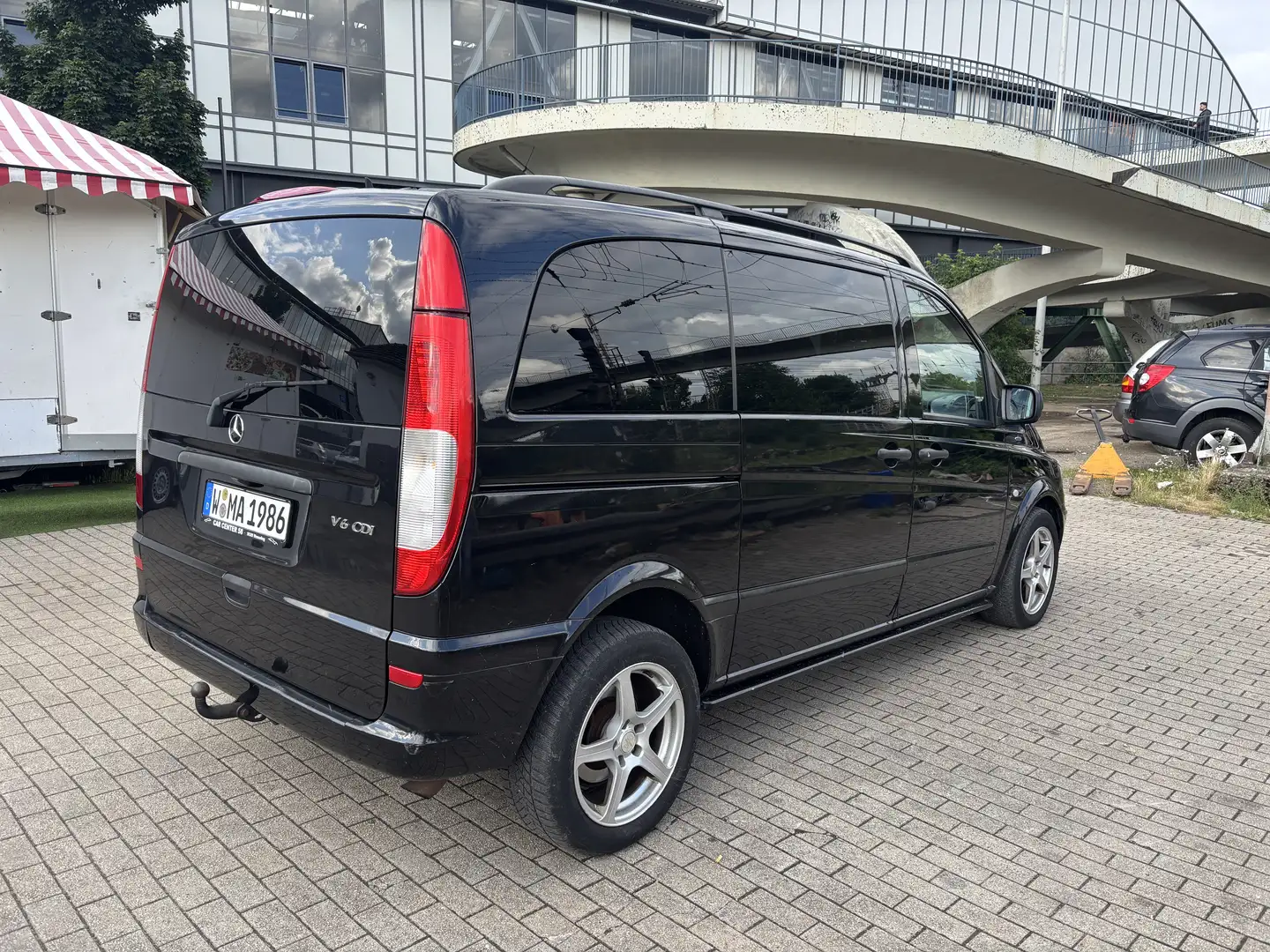 Mercedes-Benz Vito eVito Mix 639/2, 3.0 Liter 7Sitzen Schwarz - 2