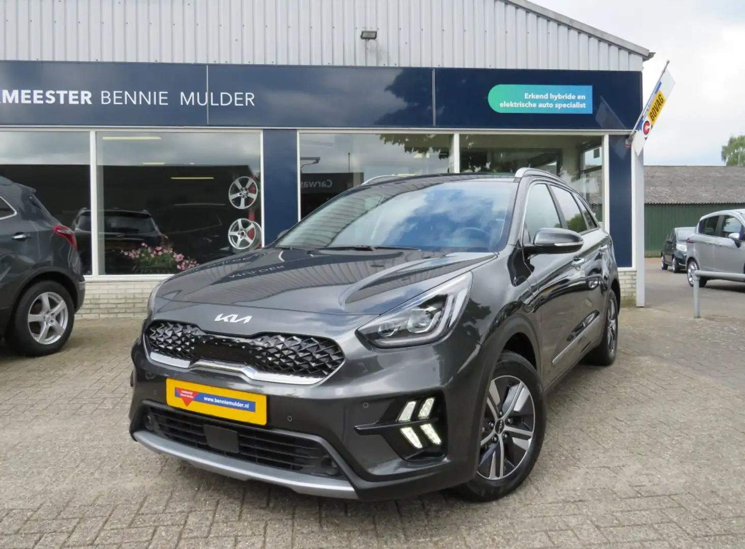 Kia Niro 1.6 GDi PHEV NAVI / CAMERA / ADAP. CRUISE / AFN. T Gris - 1
