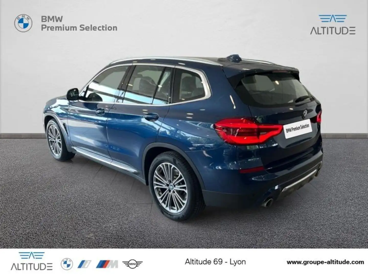 BMW X3 xDrive30dA 286ch Luxury Bleu - 2