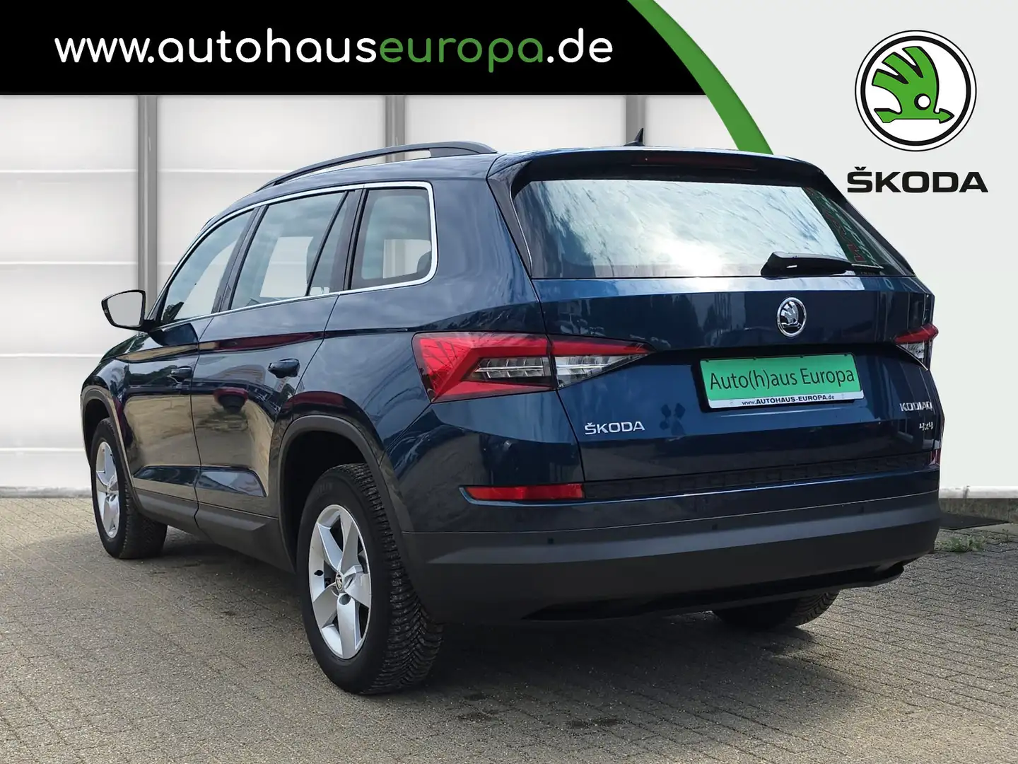 Skoda Kodiaq 1.4 TSI DSG 4x4 Ambition KlimaA SHZ PDC DAB+ Blau - 2
