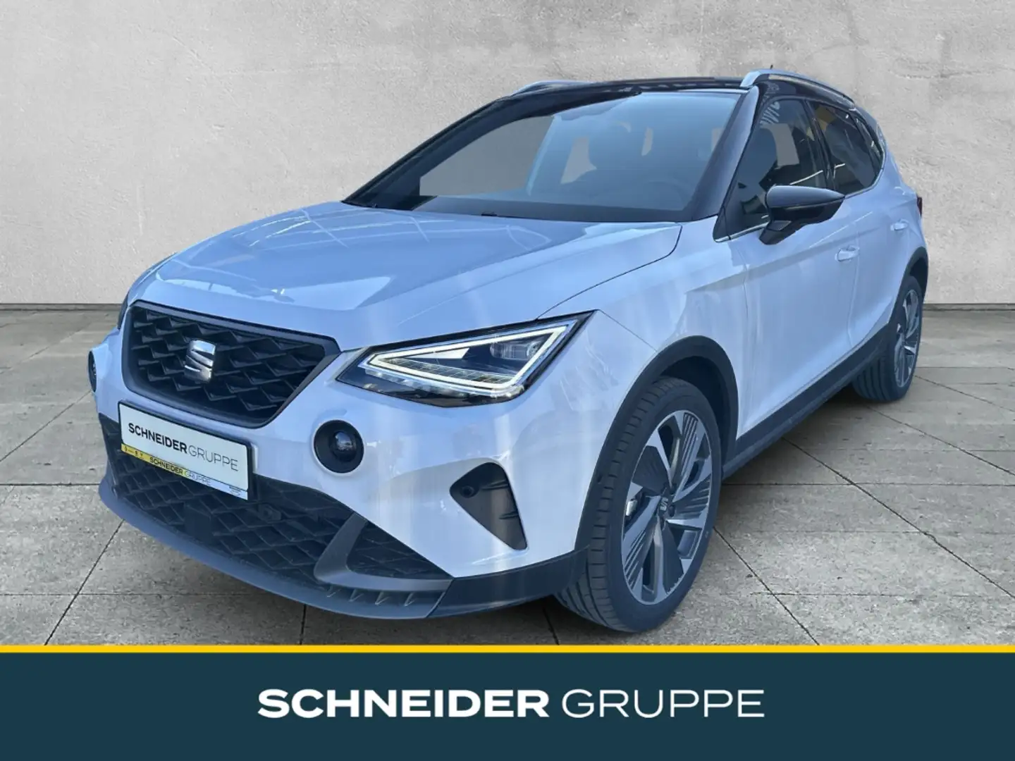 SEAT Arona 1.0 TSI 85KW DSG FR KLIMA+DAB+LED+NAVI Weiß - 1