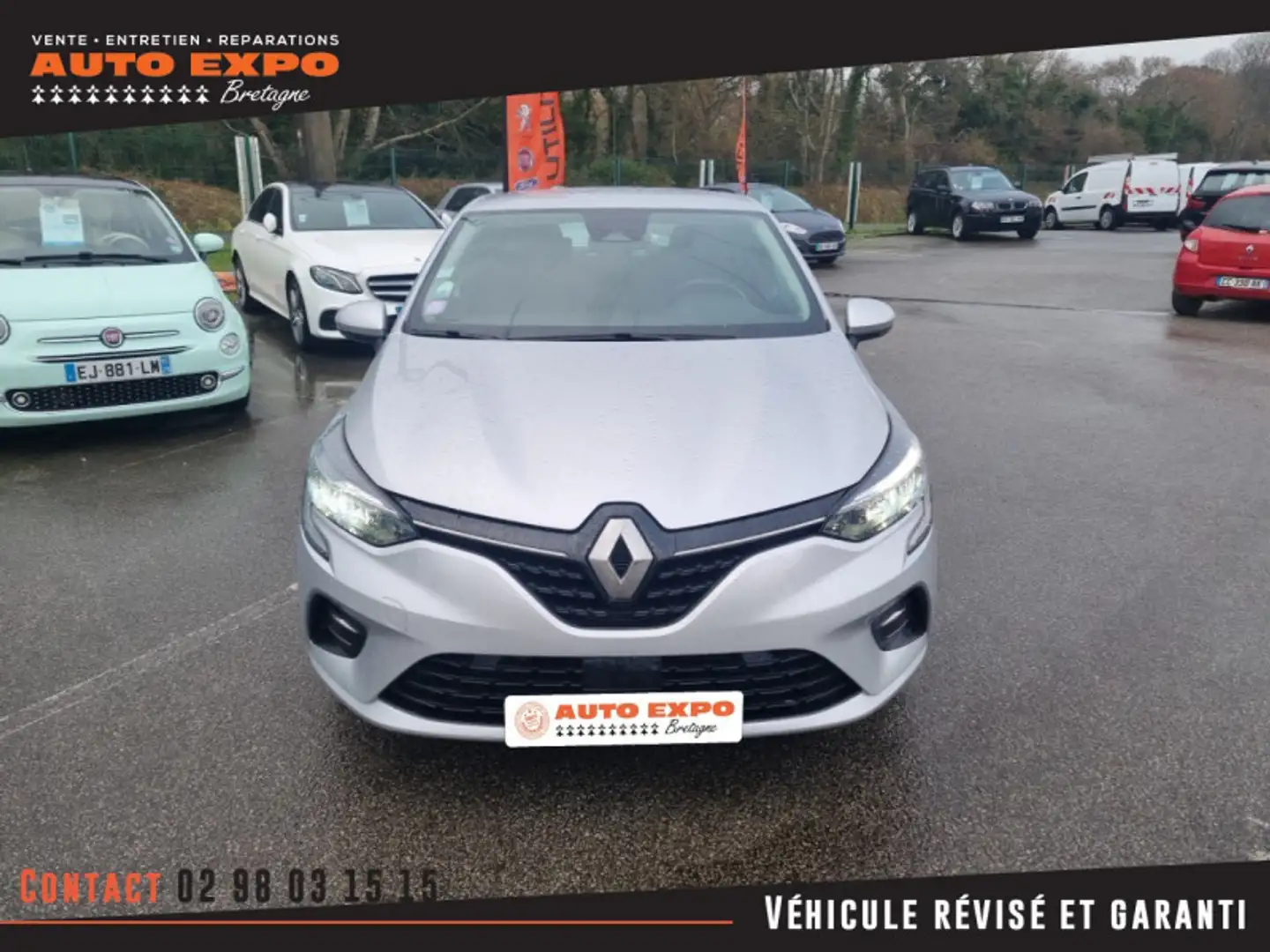 Renault Clio 1.0 TCE 100CH BUSINESS Gris - 2