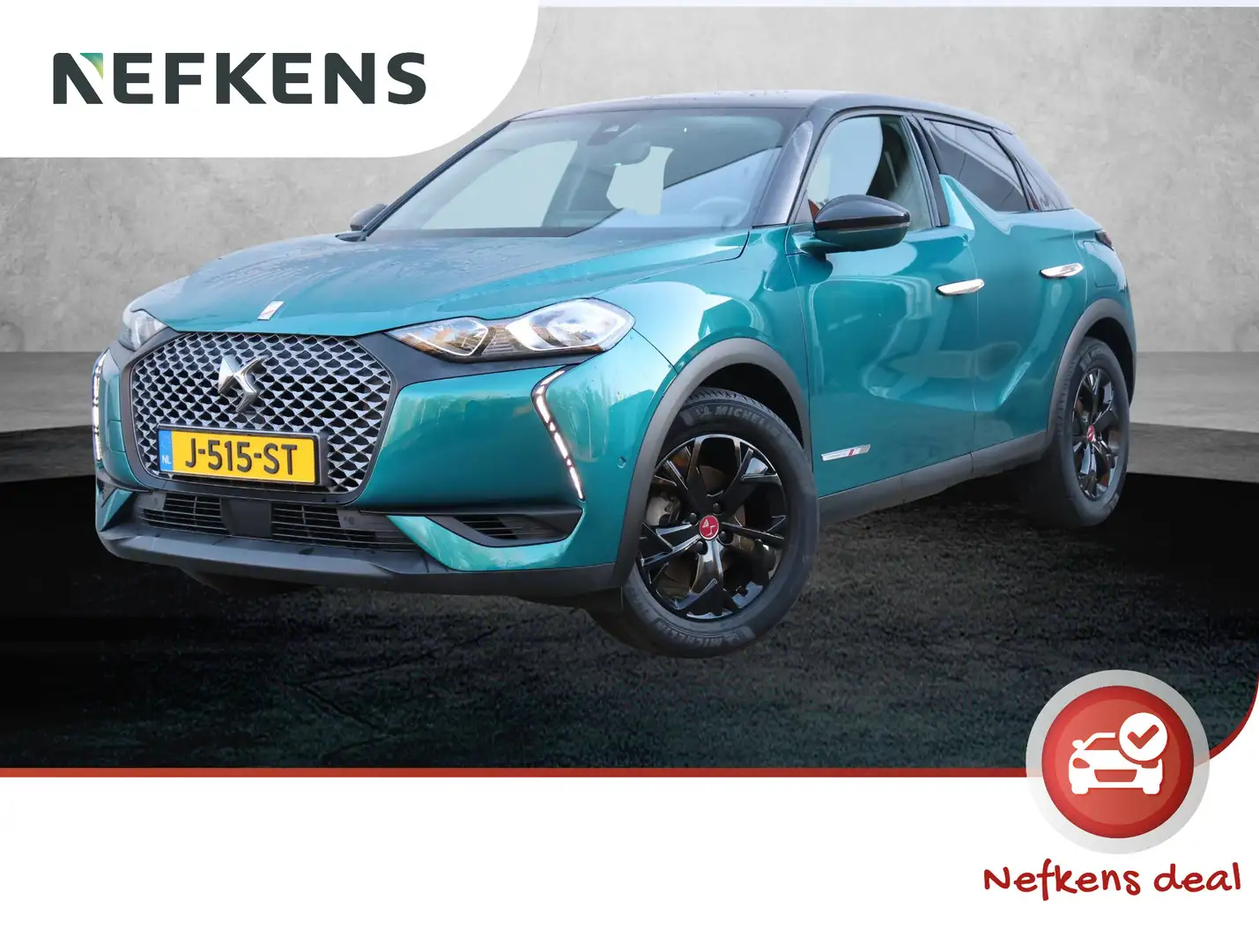 DS Automobiles DS 3 Crossback Business 50kWh | 1ste eigenaar | 3 FASE | Achterui Blauw - 1