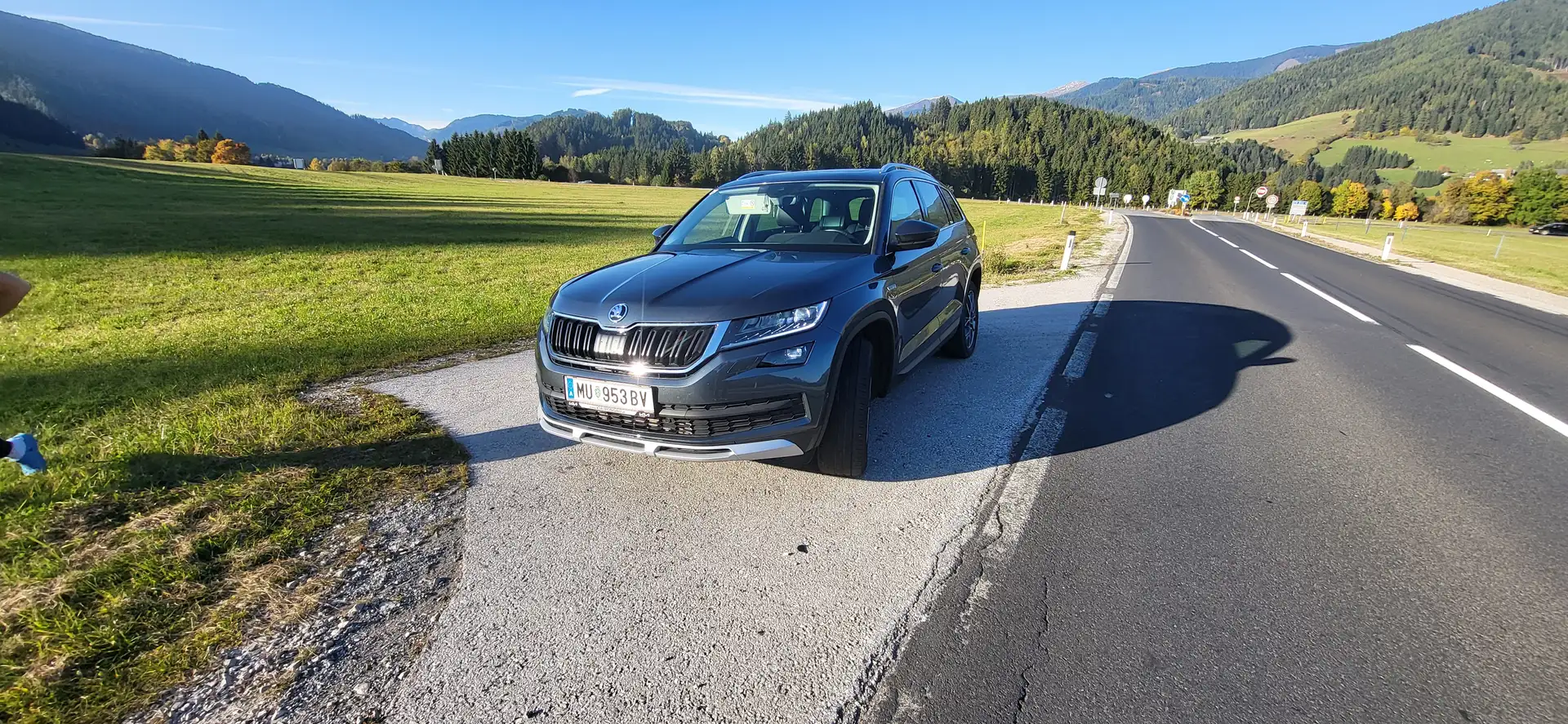 Skoda Kodiaq Kodiaq 2,0 TDI SCR 4x4 Scout 7 Sitze DSG Scout Grau - 1