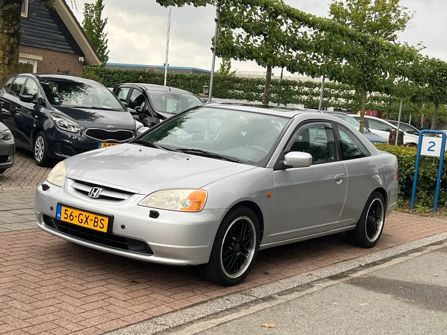 Honda Civic Coupé 1.7i ES *Automaat|N.A.P. Szürke - 2