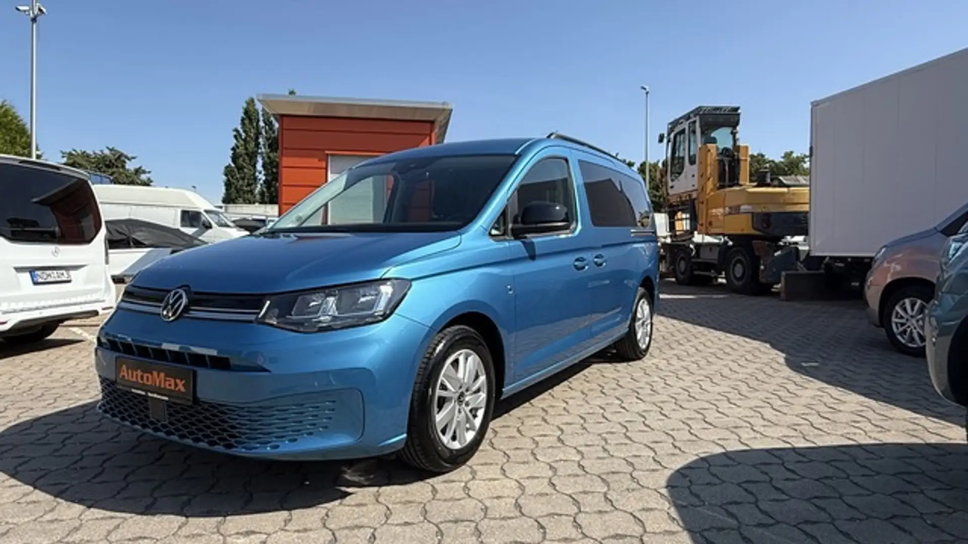 Volkswagen Caddy Maxi Life 7 Sitzer° Klima°Tempomat Blau - 1