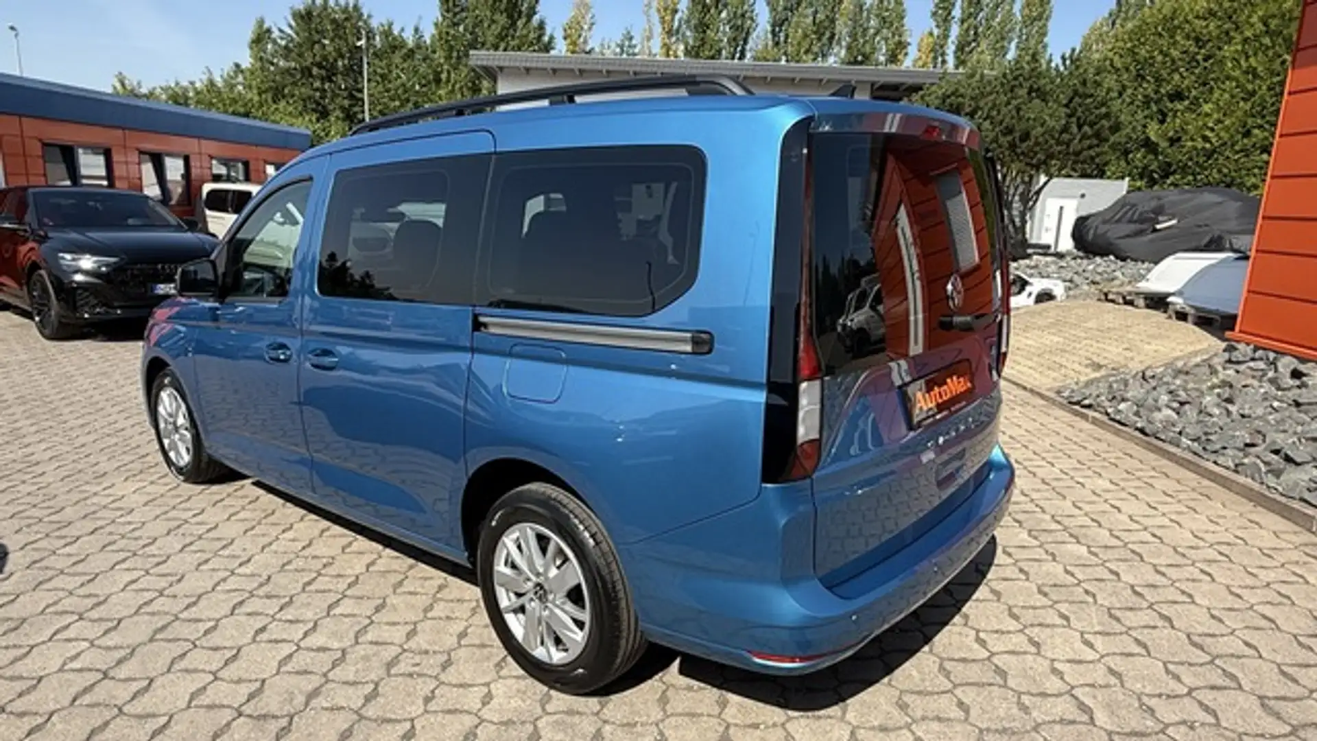 Volkswagen Caddy Maxi Life 7 Sitzer° Klima°Tempomat Blau - 2