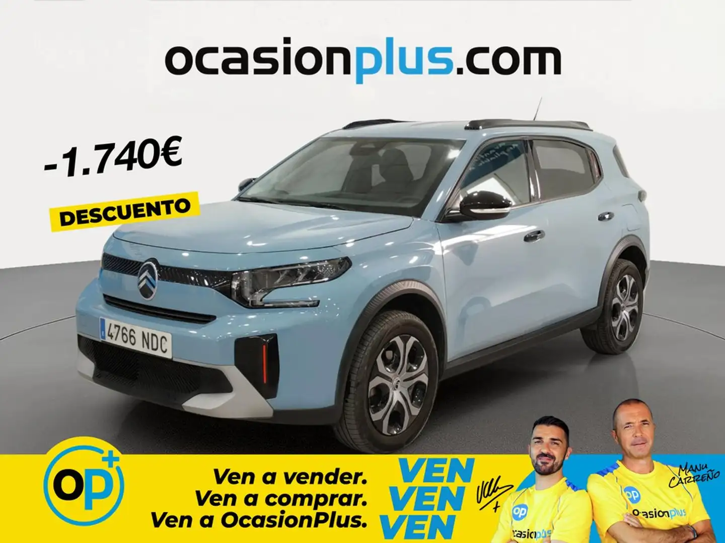 Citroen C3 Aircross Hybrid Plus e-DCS6 145 Azul - 1
