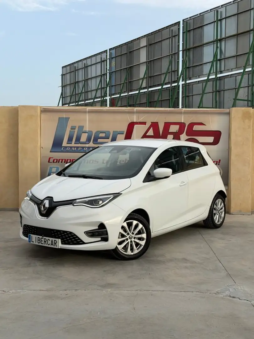 Renault ZOE Zen 100 kW R135 Bateria 50kWh -SS Blanco - 1