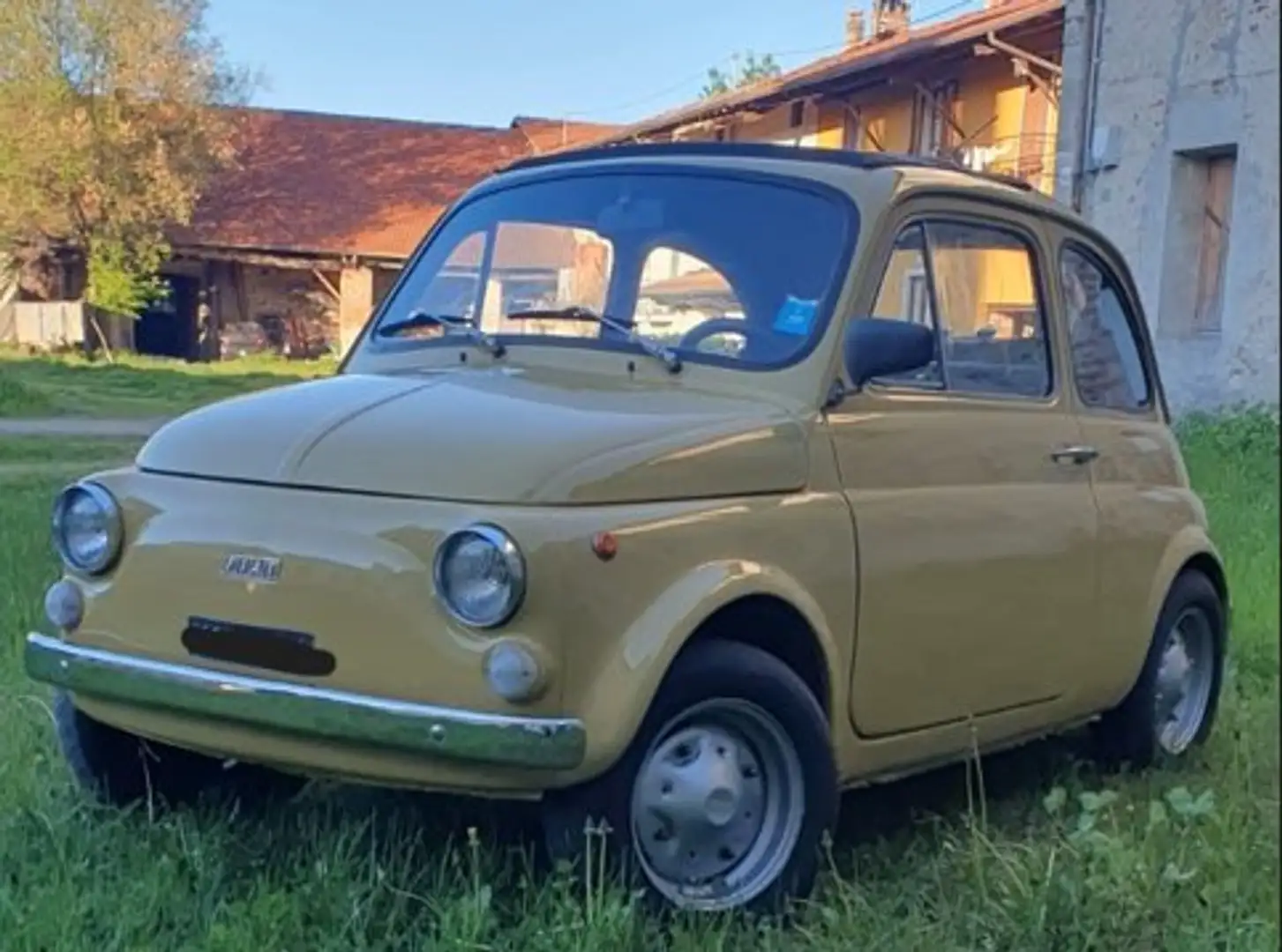 Fiat 500 R Sarı - 1