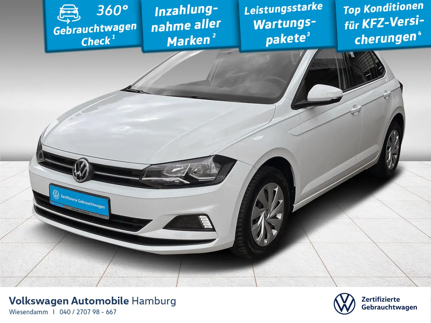 Volkswagen Polo 1.0 TSI DSG Comfortline Wit - 1