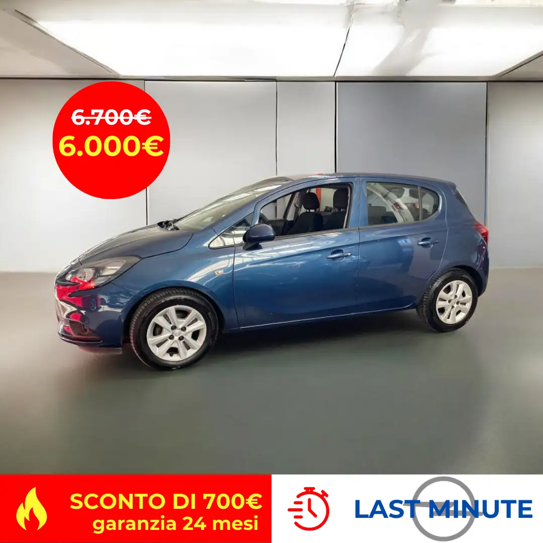 Opel Corsa 1.4 GPL 5 PORTE - CATENA DI DISTRIBUZIONE - OK NE Blu/Azzurro - 1