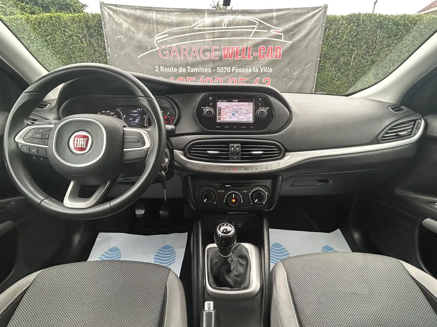 Fiat Tipo 1.3 MultiJet Euro6b Gps, Airco… Garantie 1 an ! Bleu - 2