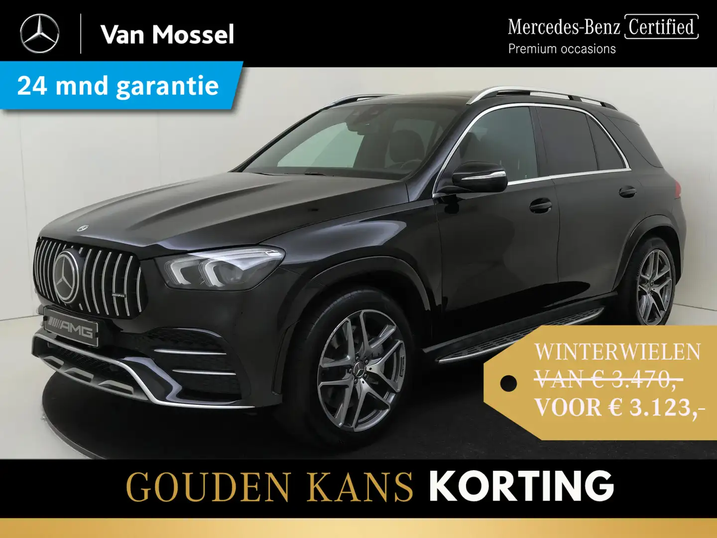 Mercedes-Benz GLE 53 AMG 4MATIC+ / Panoramadak/ Head Up/ 21 inch/ El. Trekh Noir - 1