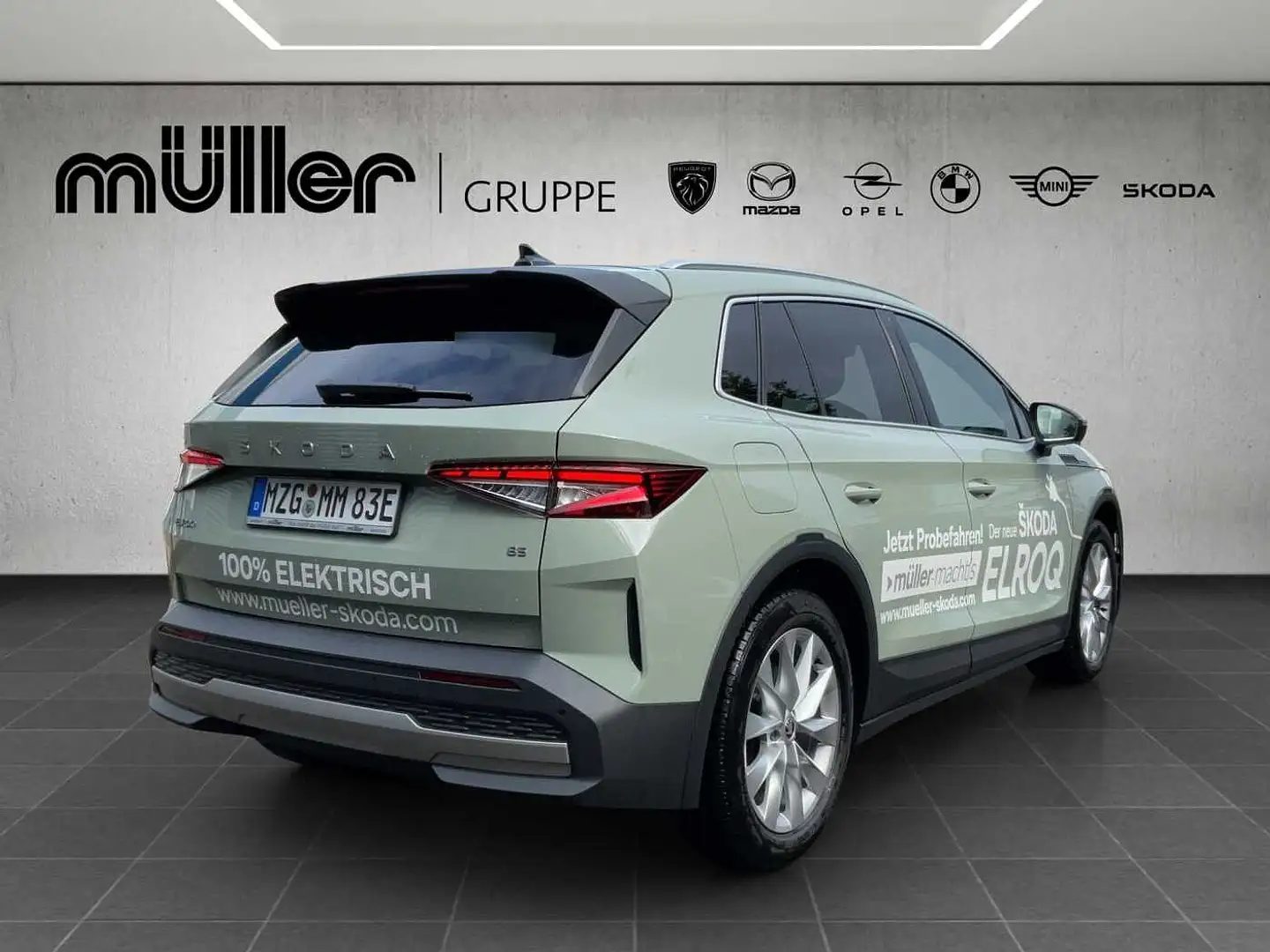 Skoda Elroq 85 Alpha Vert - 2