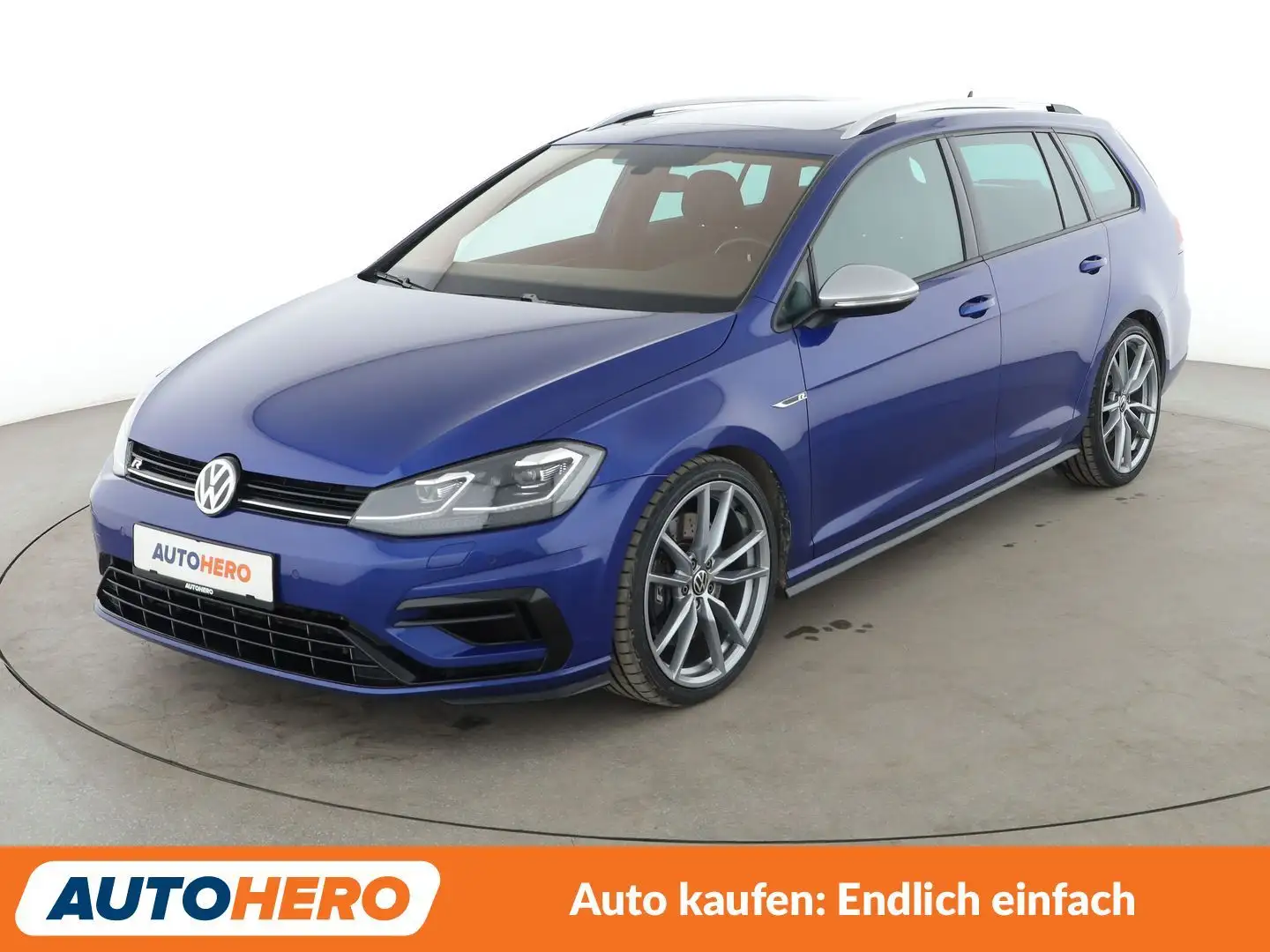Volkswagen Golf GTI 2.0 TSI R BlueMotion 4Motion Aut.*NAVI*LED*ACC*PDC Blau - 1