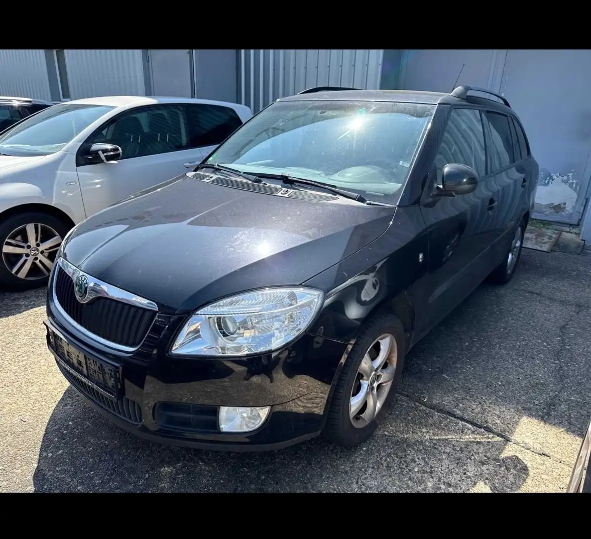 Skoda Fabia Combi Style Edition KLIMA TÜV STHZ PDC Schwarz - 1