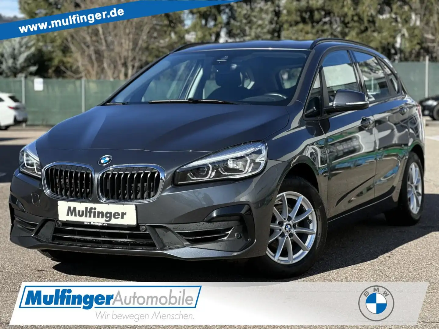 BMW 216 i ActiveT. LED Navi Sitzh.Lordose ParkAss.Alu Grau - 1