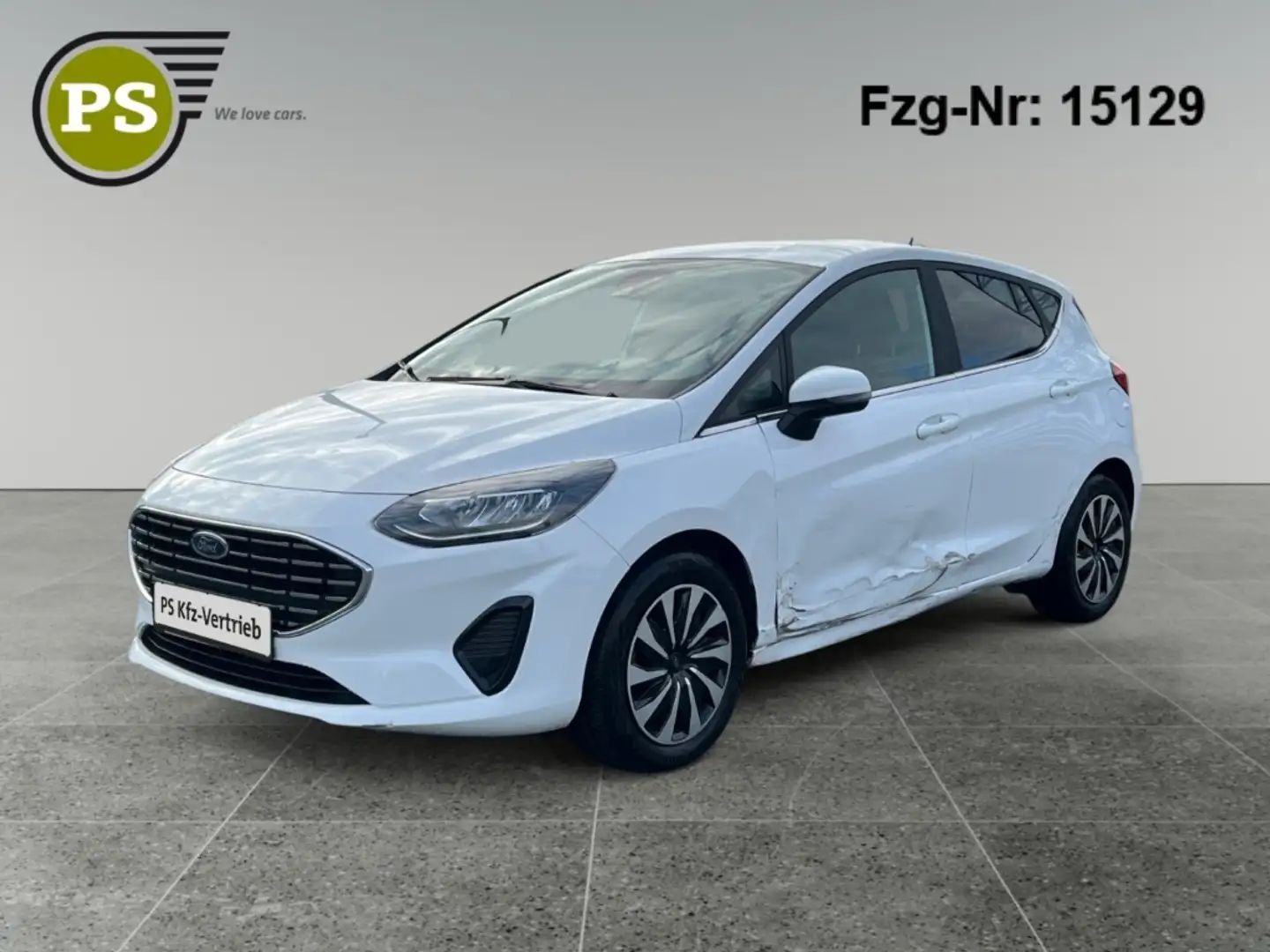 Ford Fiesta Titanium LED Apple CarPlay Android Klima  DAB Ambi Blanc - 1