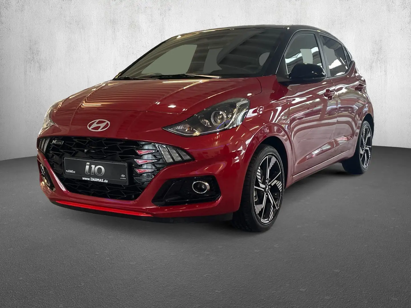 Hyundai i10 i10 1.0 Turbo N Line Klimaaut. DAB PDC Apple Rot - 1