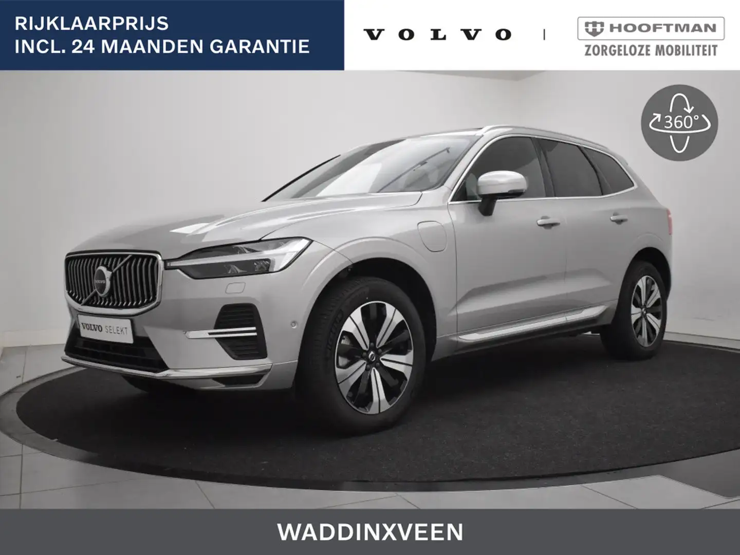 Volvo XC60 T6 PLUG-IN HYBRID PLUS BRIGHT SCHUIFDAK 360GR CAM Gris - 1