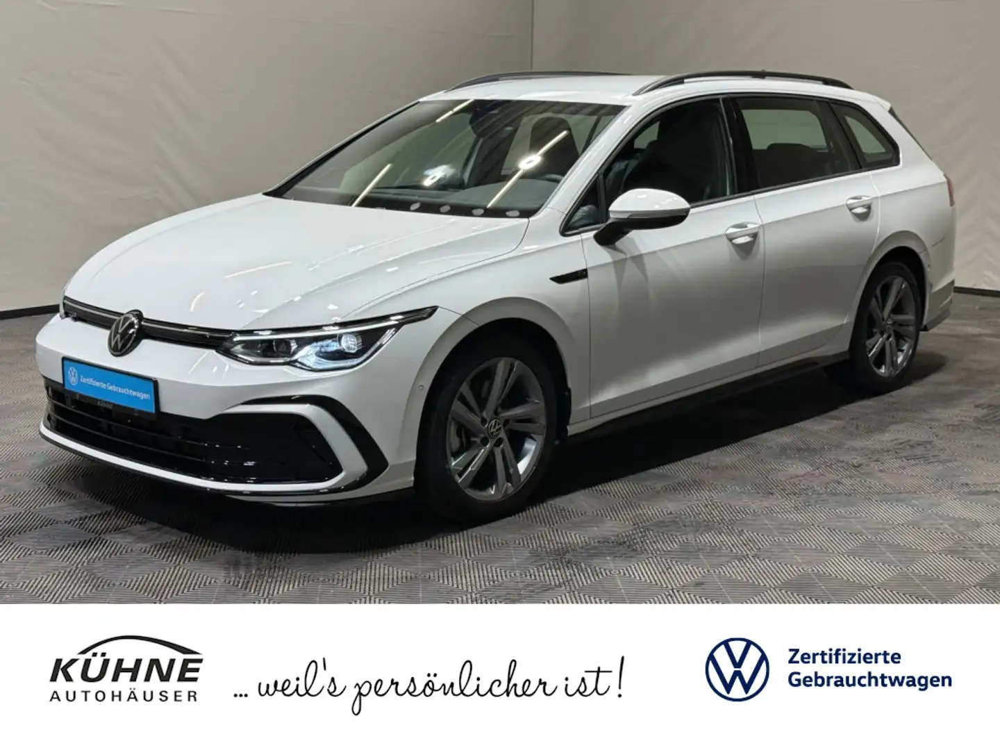 Volkswagen Golf Variant R-Line 2.0 TSI DSG | LED+ NAVI ACC Weiß - 1