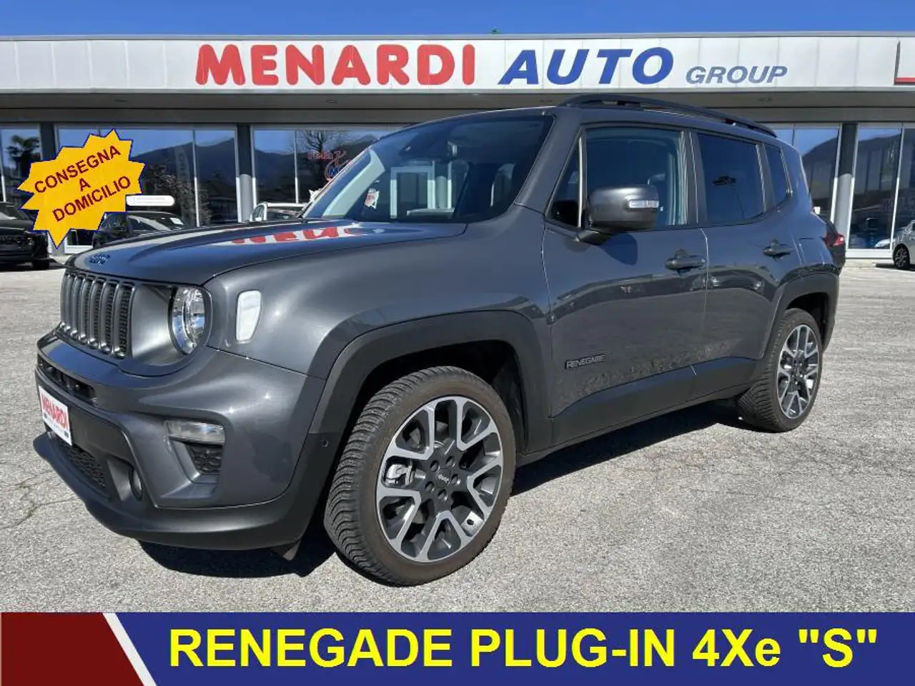 Jeep Renegade 1.3 T4 240 cv PHEV 4Xe AT6 S GANCIO TRAINO 39 MILA KM 4X4