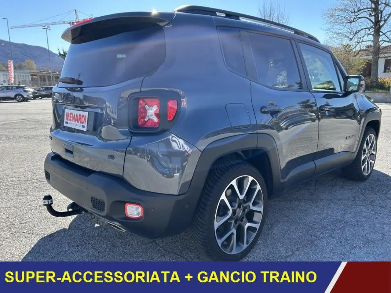 Jeep Renegade 1.3 T4 240 cv PHEV 4Xe AT6 S GANCIO TRAINO 39 MILA KM 4X4 3