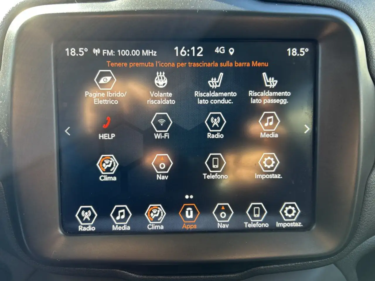 Jeep Renegade 1.3 T4 240 cv PHEV 4Xe AT6 S GANCIO TRAINO 39 MILA KM 4X4 17