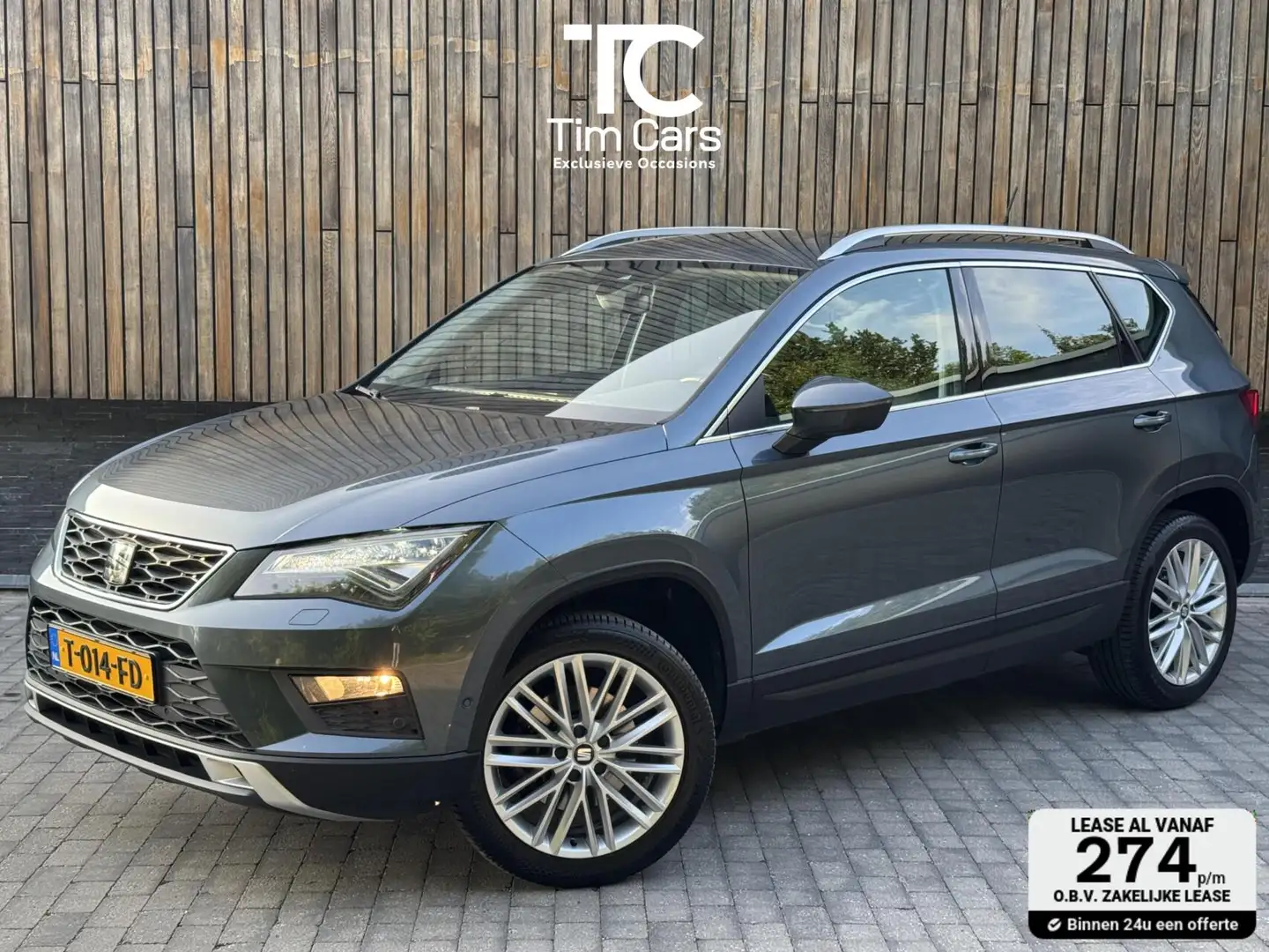 SEAT Ateca 1.0 EcoTSI Limited Edition Volleer | Stoelverwarmi Grijs - 1