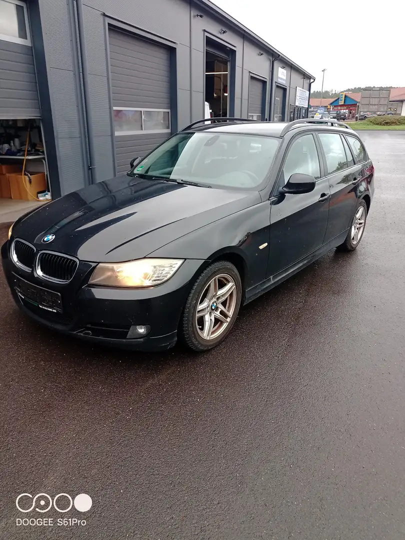 BMW 318 318d Klimaautomatik Schwarz - 1