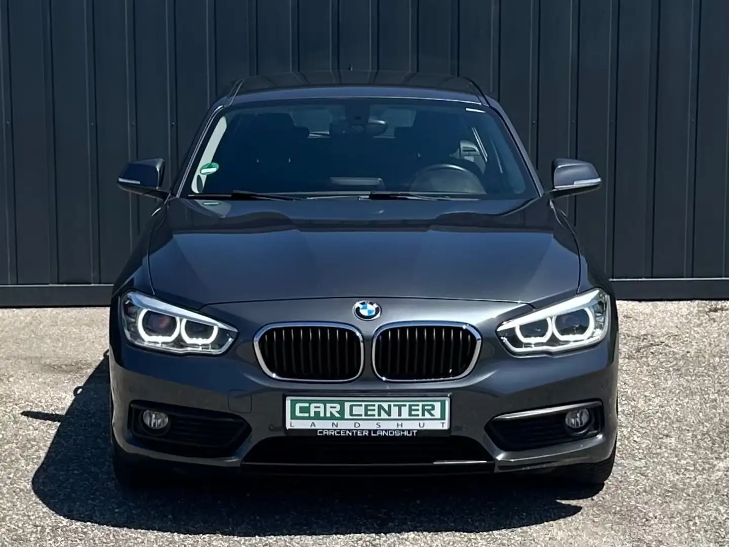 BMW 116 d Advantage AUTOMATIK,LED,PDC,TEMPOMAT,NAVI Gris - 2