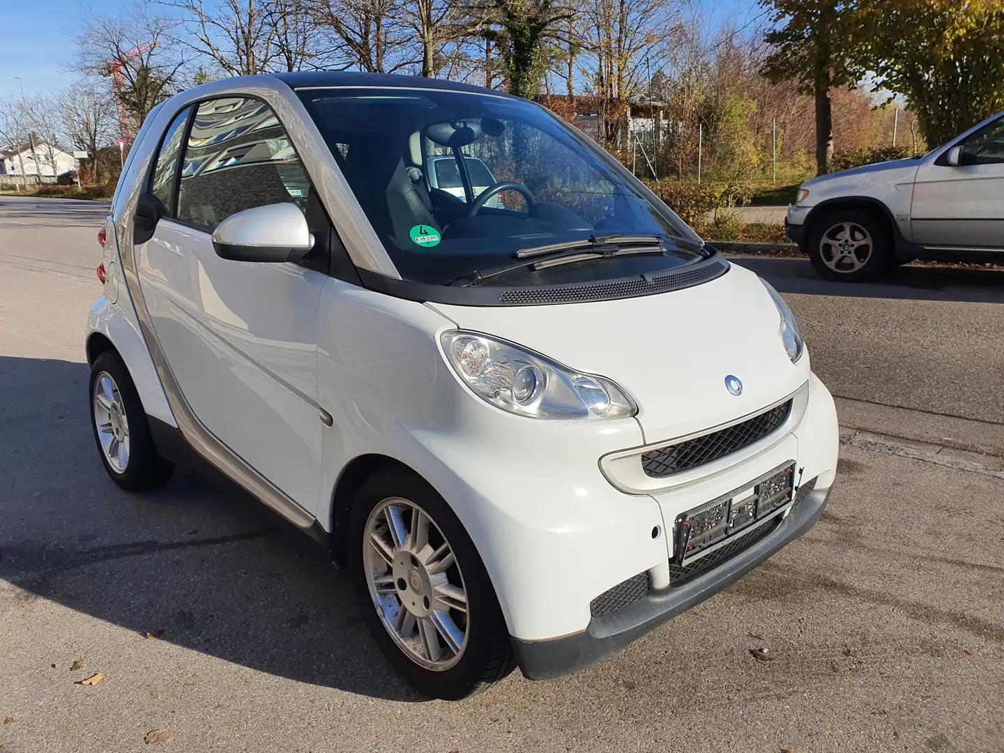 smart forTwo Fortwo Automatik Tüv Klima Leder mhd Wenig KM Weiß - 2
