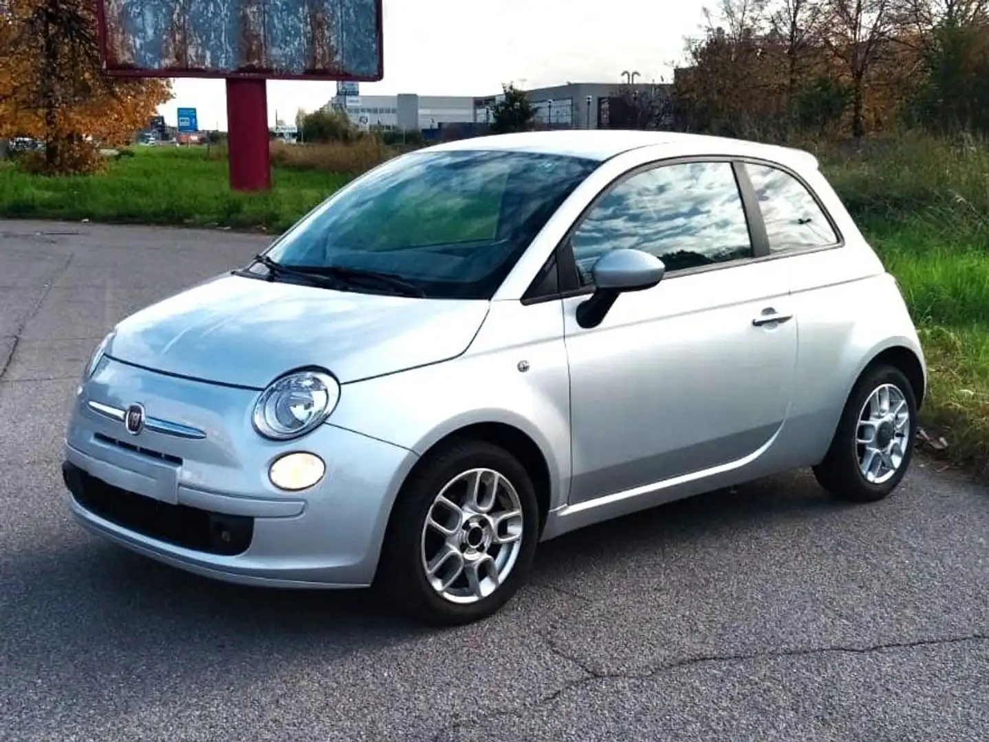 Fiat 500 500 III 1.2 Pop 69cv Argent - 1