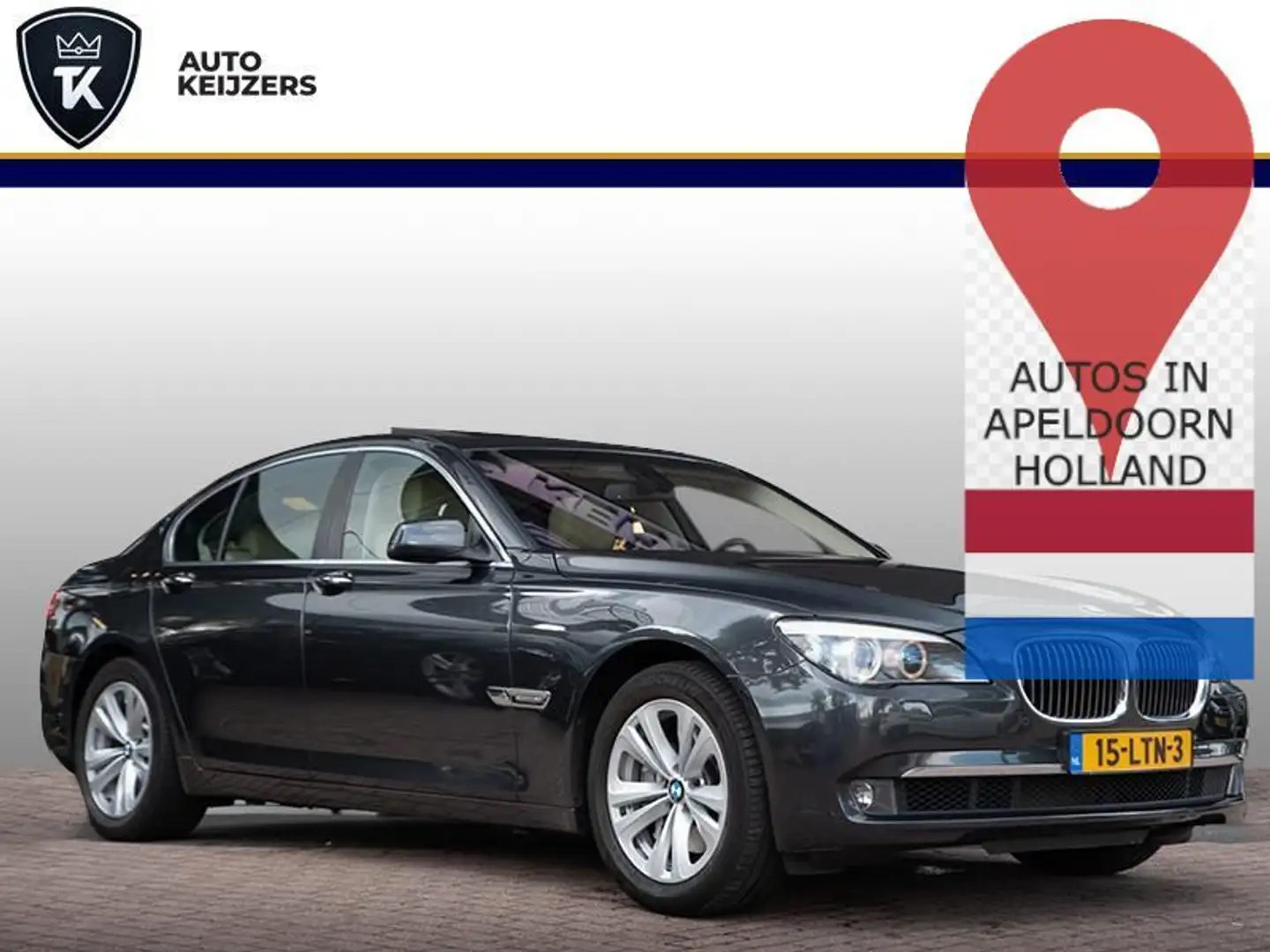 BMW 740 7 Serie 740i Executive Schiebedach Stoelverw Gris - 1
