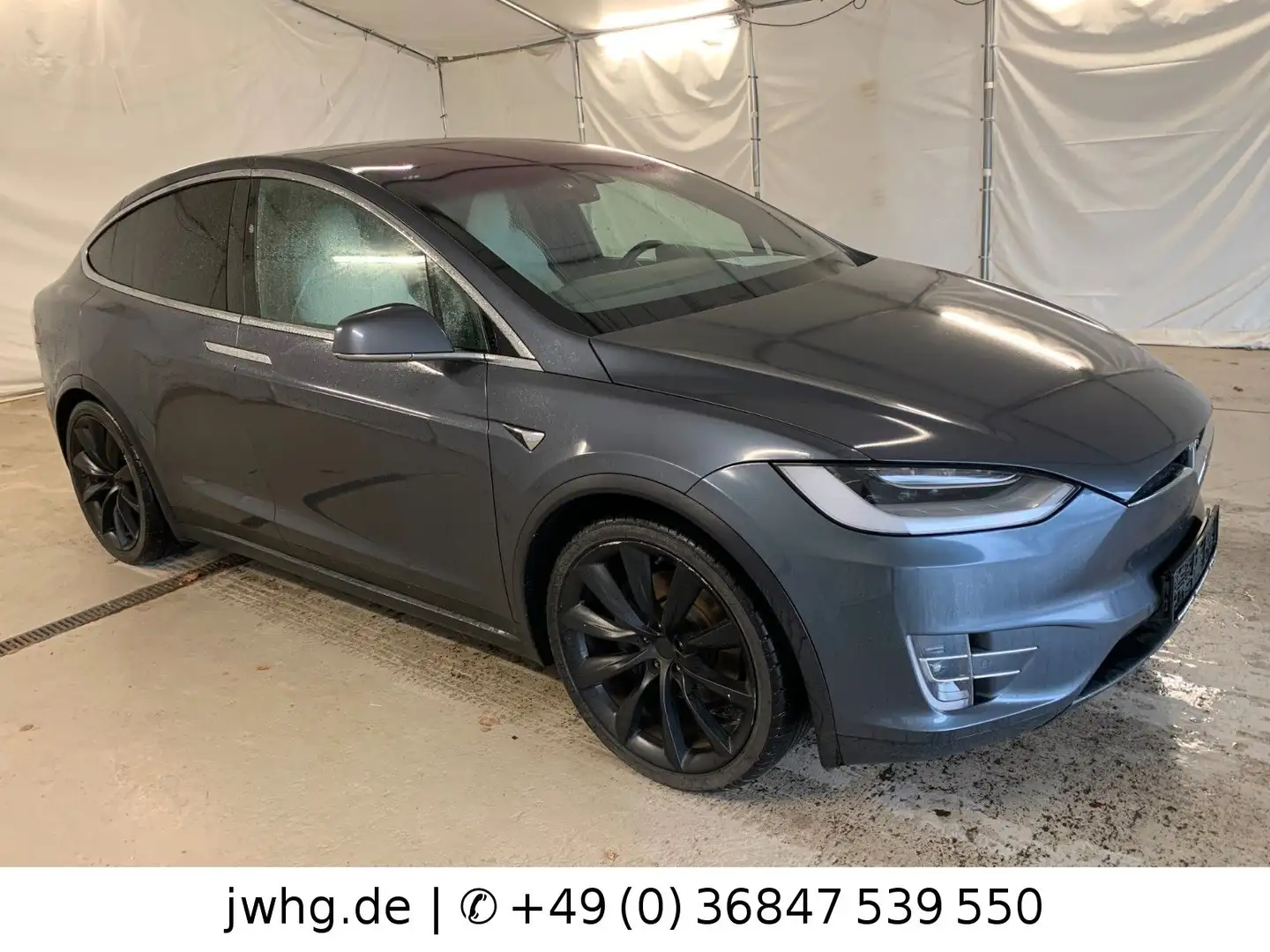 Tesla Model X Long Range 22" Autopilot 3 Panorama Grau - 2