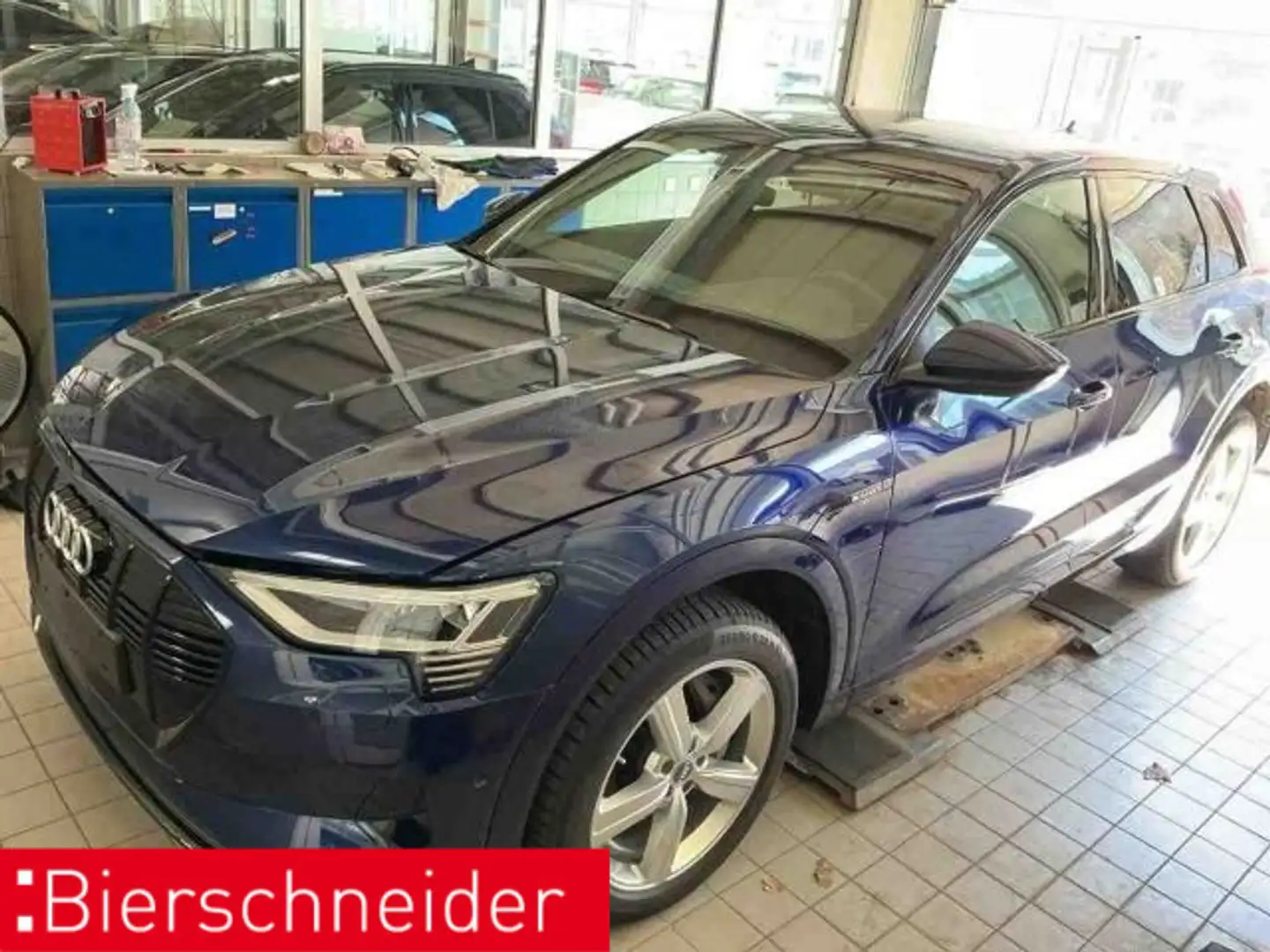Audi e-tron 50 qu 21 STANDKLIMA SHZ CAM Blau - 2