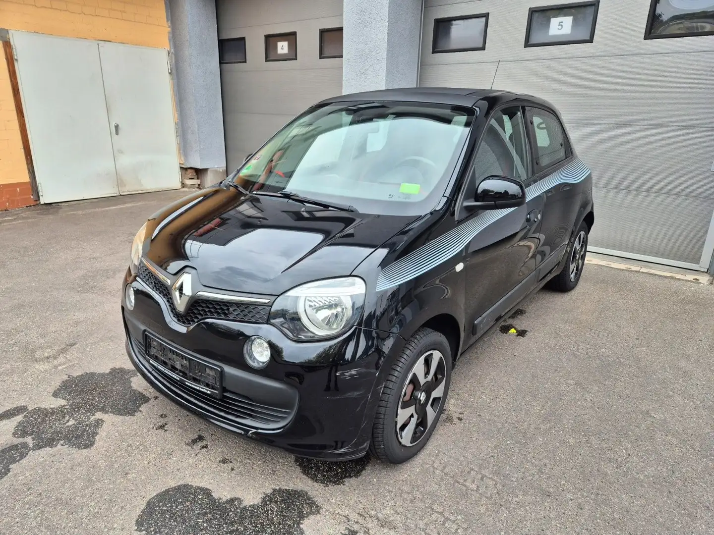 Renault Twingo Liberty KLIMA FALTDACH Zwart - 1